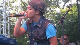 Bruno Mars ~Somewhere In Brooklyn~Six Flags New England~Aug 27 2010