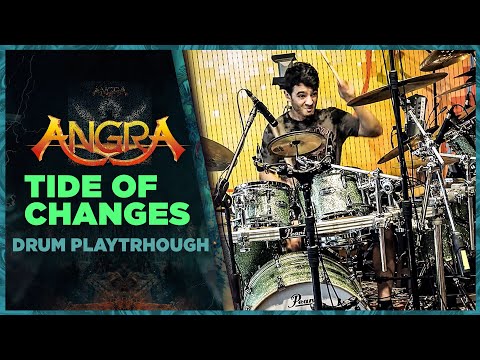 TIDE OF CHANGES  - ANGRA - BRUNO VALVERDE - DRUM PLAYTHROUGH