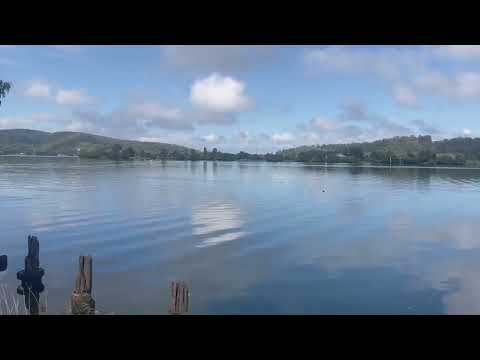 Looking out across the Clarence River at Maclean NSW