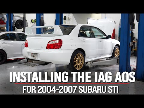 IAG AOS Install 2004-07 Subaru STI