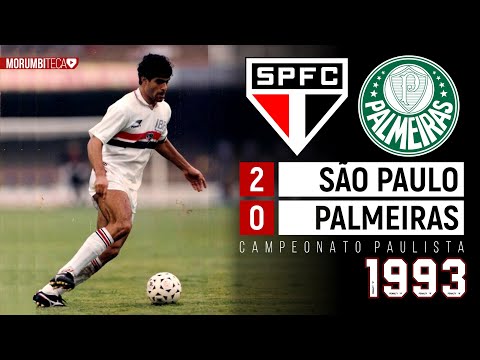 São Paulo 2x0 Palmeiras - 1993 - TRICOLOR INSPIRADO VENCE O CHOQUE REI DO PAULISTÃO!