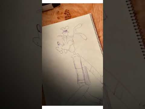 Γρήγορο σκίτσο με στυλό!Γκούφυ!
