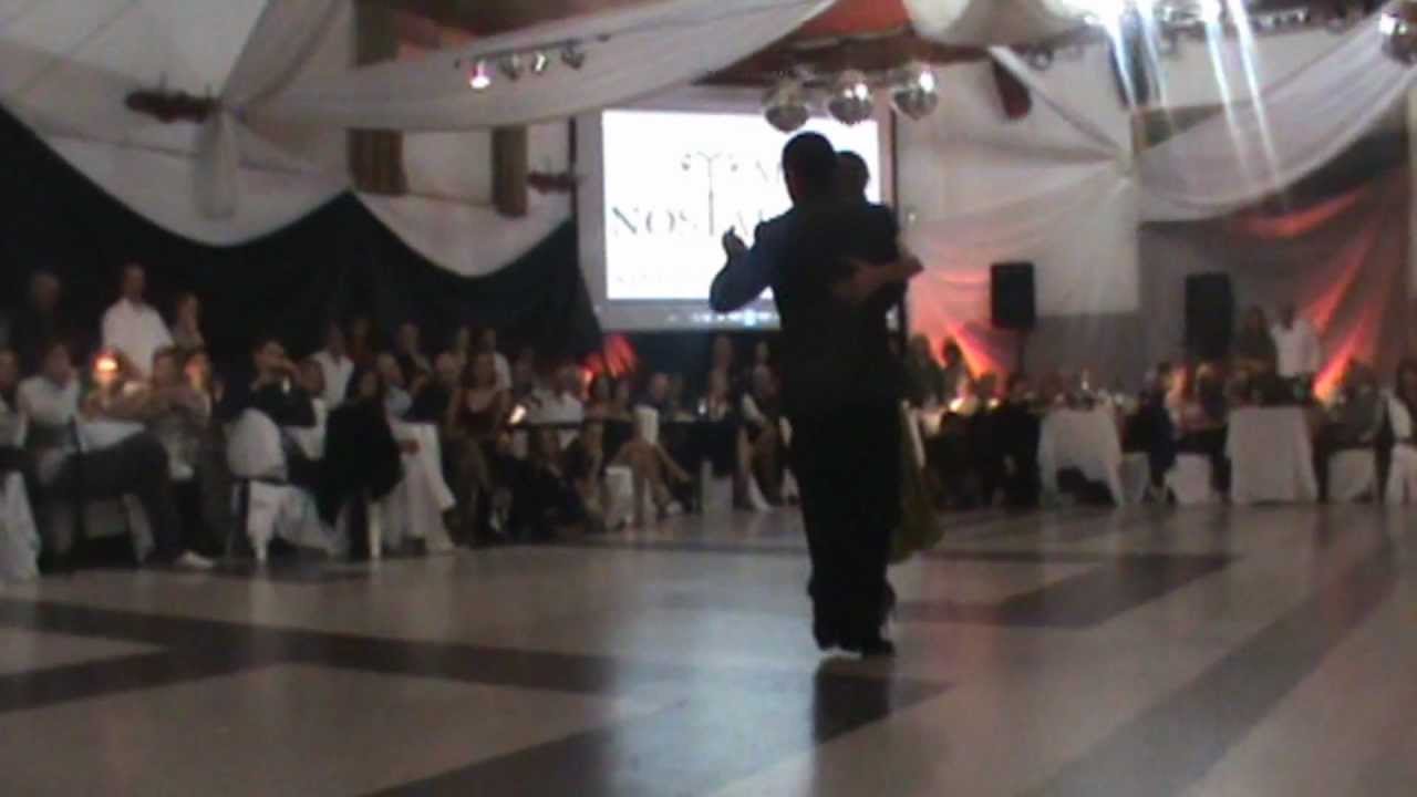 ALEJANDRA MANTIÑAN Y MARTIN OJEDA. 4 de 5. Milonga Nostalgias, Santa Fe. 21/4/2012