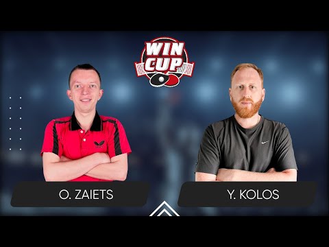 13:15 Oleksii Zaiets  - Yurii Kolos West 2 WIN CUP 08.11.2023 | TABLE TENNIS WINCUP