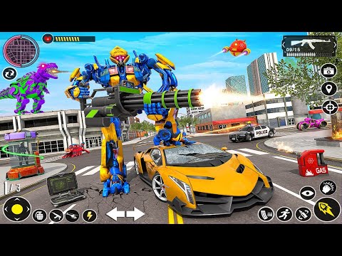 Transformer car | Transformers | Robot Car Transforming Game | Optimus Prime - Android Gameplay 2023
