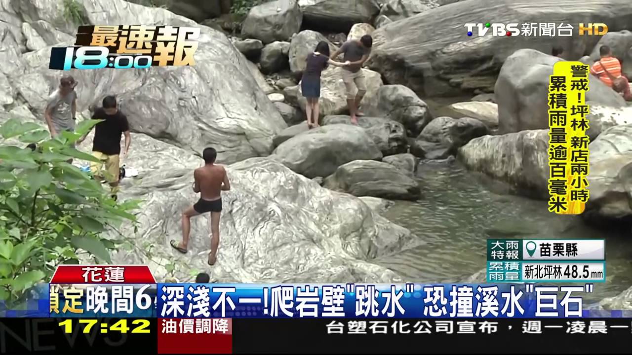 驚!慕谷慕魚「跳水」玩命 暗流、漩渦藏危機