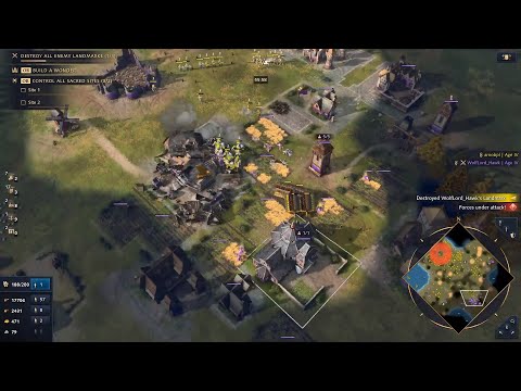 Age of Empires 4 Ranked Multiplayer French vs Holy Roman Empire Live Streaming (2023/10/08)