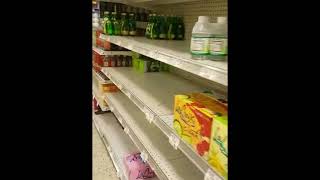 preparing for Hurricane Irma - groceries and gas