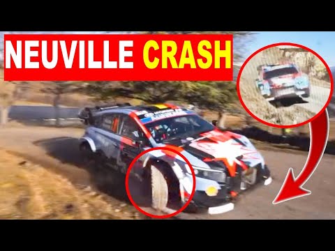 💥 CRASH NEUVILLE 🇲🇨 WRC RALLYE MONTE CARLO 2026 | Shakedown Highlights