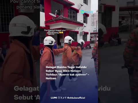 haahaha comel je suara akak tu sebut 