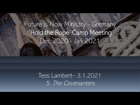 5. The Covenanters - Tess Lambert - 3-1-2021
