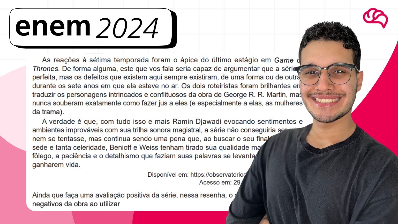 Resolução em Vídeo — Questão 23 ENEM 2024