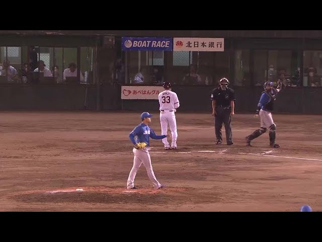 【7回裏】ファイターズ・堀瑞輝 2アウト満塁のピンチを三振で切り抜ける!! 2022年6月22日 東北楽天ゴールデンイーグルス 対 北海道日本ハムファイターズ