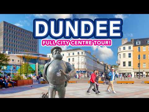 DUNDEE CITY CENTRE | Full tour of Scotland's most surprising city