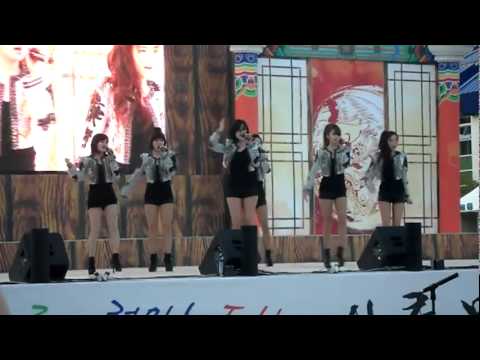 [Cam] 110514 T-ara - I Go Crazy Because of You @ Gyeryong-si Event [2]