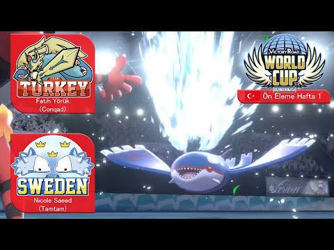 Fatih Yörük Türkiye 🇹🇷-🇸🇪  İsveç Nicole Saeed Ön Elemeler! Pokemon Victory Road World Cup 2022!