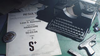 [実況なし]BIOHAZARD RE:2 [Z] レオン編 HARDCORE S+を目指した動画（３／３）