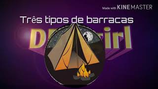 Três Tipos Diferentes De Barracas