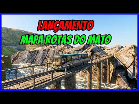 🔴Gameplay Novo Mod Mapa Rotas do Mato Beta V0.1 | Rotas Rurais | Proton Bus Simulator | PBSU | Mods