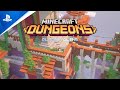 Minecraft Dungeons - Cloudy Climb Launch Trailer | PS4
