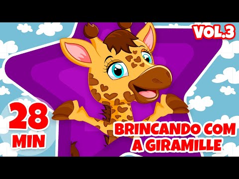 Brincando com a Giramille Vol. 3 - Giramille 28 min | Desenho Animado Musical