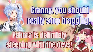 Pekora Accuses Marine of Having "Dev Luck'" in hololive Dream