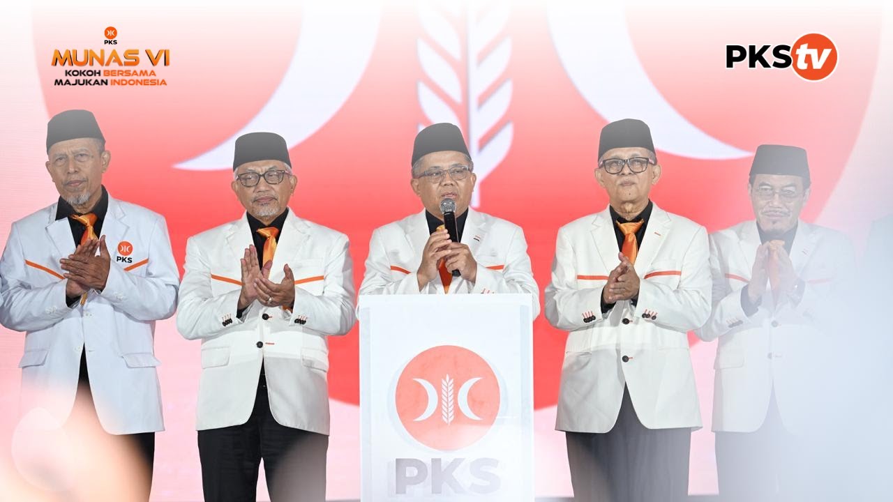 KETUA MAJELIS SYURA (MOHAMMAD SOHIBUL IMAN) MEMBUKA SECARA RESMI MUNAS VI PKS 2025