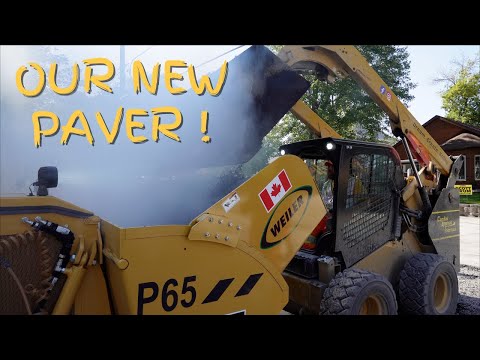 PART 2: TRYING OUT OUR NEW PAVER - 60 Ton Pave
