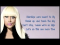 Nicki Minaj- Starships lyrics (Clean Version)