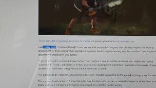 Trump/Cyrus opens government for &quot;3 FULL WEEKS&quot; Feb 15th the &quot;DEAD WILL RISE&quot;