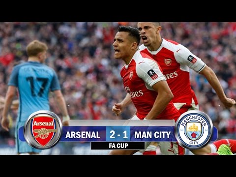 Arsenal 2-1 Manchester City / FA Cup Semifinals 2017 / Relato Miguel Simon