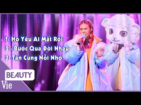Trọn bộ full playlist Cừu Bông - Khởi My tại THE MASKED SINGER MÙA 2 | tổng hợp nhạc LiveStage