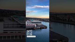 Msc Magnifica arriving in Los Angeles during the 2026 world cruise with msc friend the fatty diaries