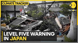 Shanshan Typhoon: Typhoon knocks out power and snarls air traffic | WION Climate Tracker | WION News