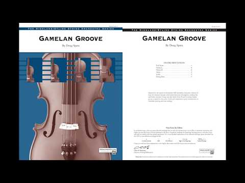 Gamelan Groove, by Doug Spata – Score & Sound