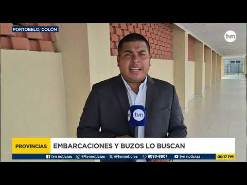 Hombre desaparece tras salir a pescar en Portobelo; intensifican su búsqueda