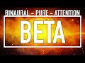 Binaural Beats - Pure Beta 14-30Hz | Meditation, Energize, Focus, Attention