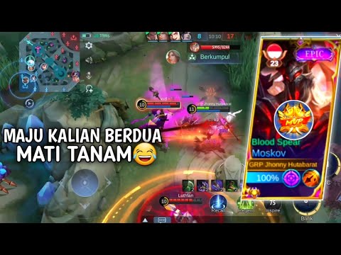 AKHIRNYA EPIC COMEBACK SETELAH DI TEKAN HABIS HABISAN | GAMEPLAY MOSKOV - MLBB