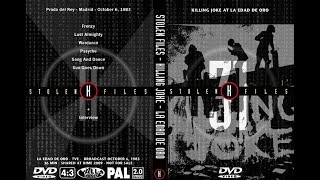 KILLING JOKE La Edad de Oro  Estudio 1 de Prado del Rey, Madrid, October 6, 1983