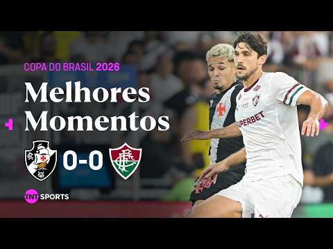 CLÁSSICO PEGADO! VASCO E FLUMINENSE DEIXAM DECISÃO PARA O JOGO DE VOLTA I VASCO 0 X 0 FLUMINENSE