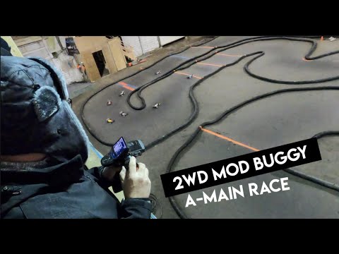 A-MAIN Nervous Mistakes! 2WD MOD Buggy A-MAIN with Yokomo YZ2 DTM3 - Netcruzer RC