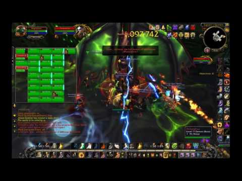 WoW Legion PvE Gameplay Patch 7.2.5 - Normal Nighthold FULL RUN on Ret paladin