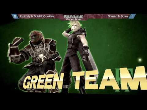 Nebulous Prime Sm4sh Doubles #74:  - Winners Finals: Squirrely & iSaidNoCookies vs. Shuzen & Ga