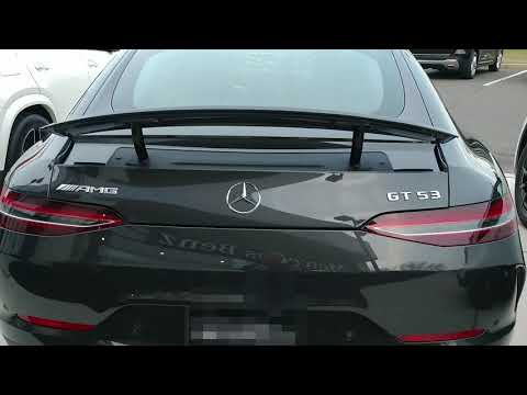 2021 Mercedes AMG GT 53 4-door Look and Reaction