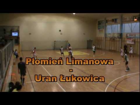 HTPN Limanowa kat. Juniorzy Starsi 27.12.2011r: Płomień Limanowa - Uran Łukowica cz.1
