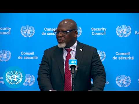Video Thumbnail: Interactive Dialogue w/ UN Chief Candidates | SC President's Media Stakeout | United Nations