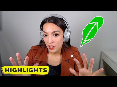 Alexandria Ocasio-Cortez Learns How Robinhood Makes Their Money And Their Relationship With Big Wall Street Firms