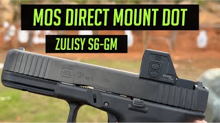 MOS Direct Mount RED DOT - Zulisy S6-GM