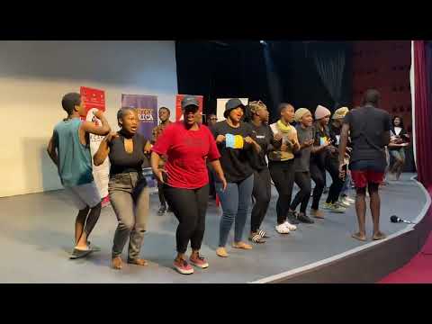 Eugene Skeef - Creative interaction at K-Cap, KwaMashu, Durban, South Africa