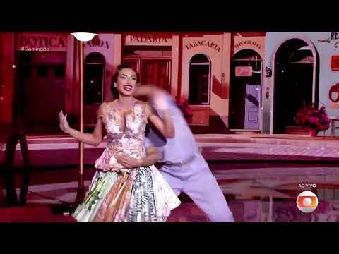 Nicole Bahls dança Lindy Hop na Dança dos Famosos | Domingão com Huck 19/10/2025